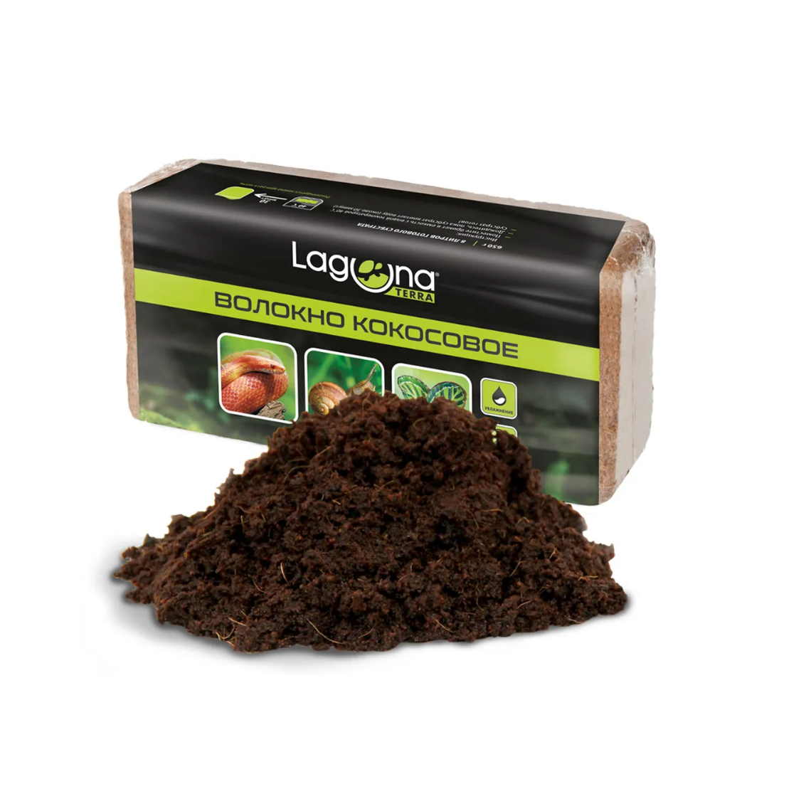 Laguna Субстрат натуральный Волокно кокосовое 650 г