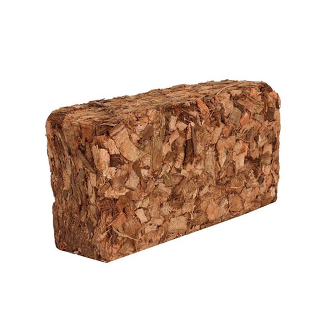 Натуральный грунт для террариума Кокосовые чипсы брикет 450 г 6л NOVAMARK