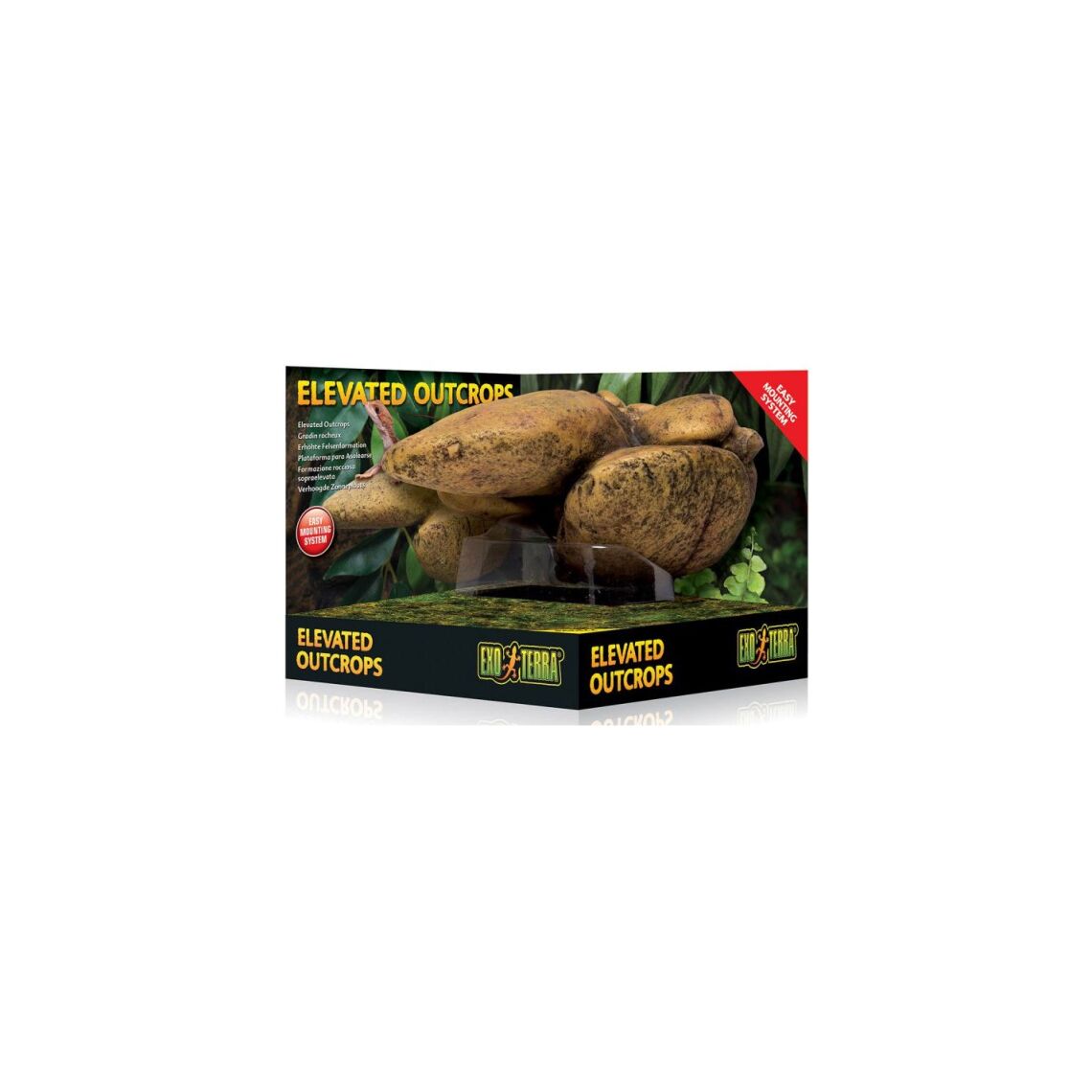 Навесная скала EXO TERRA Elevated Outcrops 20*18*8 см