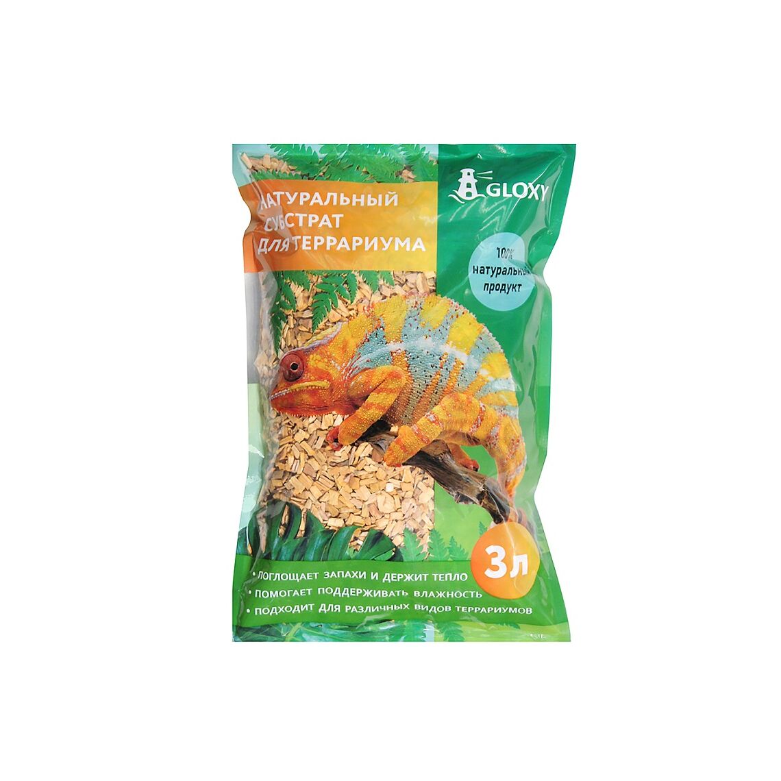 Gloxy Субстрат Щепа дуба 3л