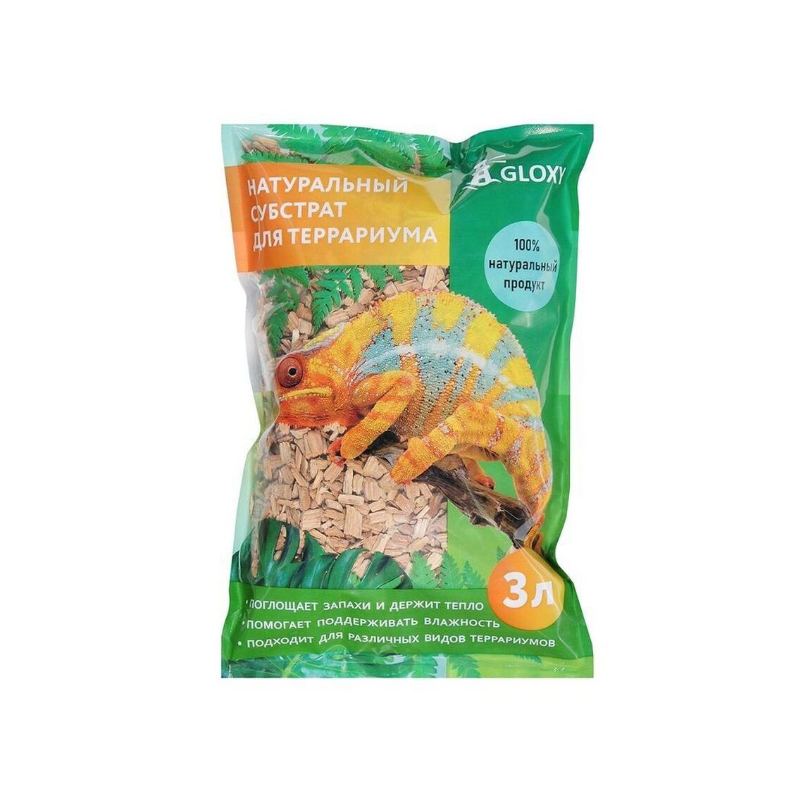 Gloxy Субстракт Щепа ольхи 7 л