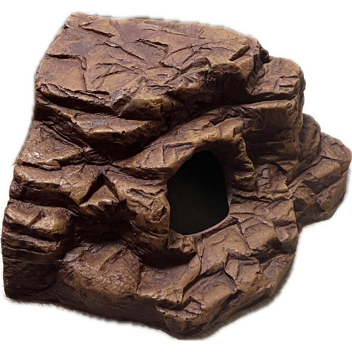 Укрытие угловое рыжее 13*14*7 см