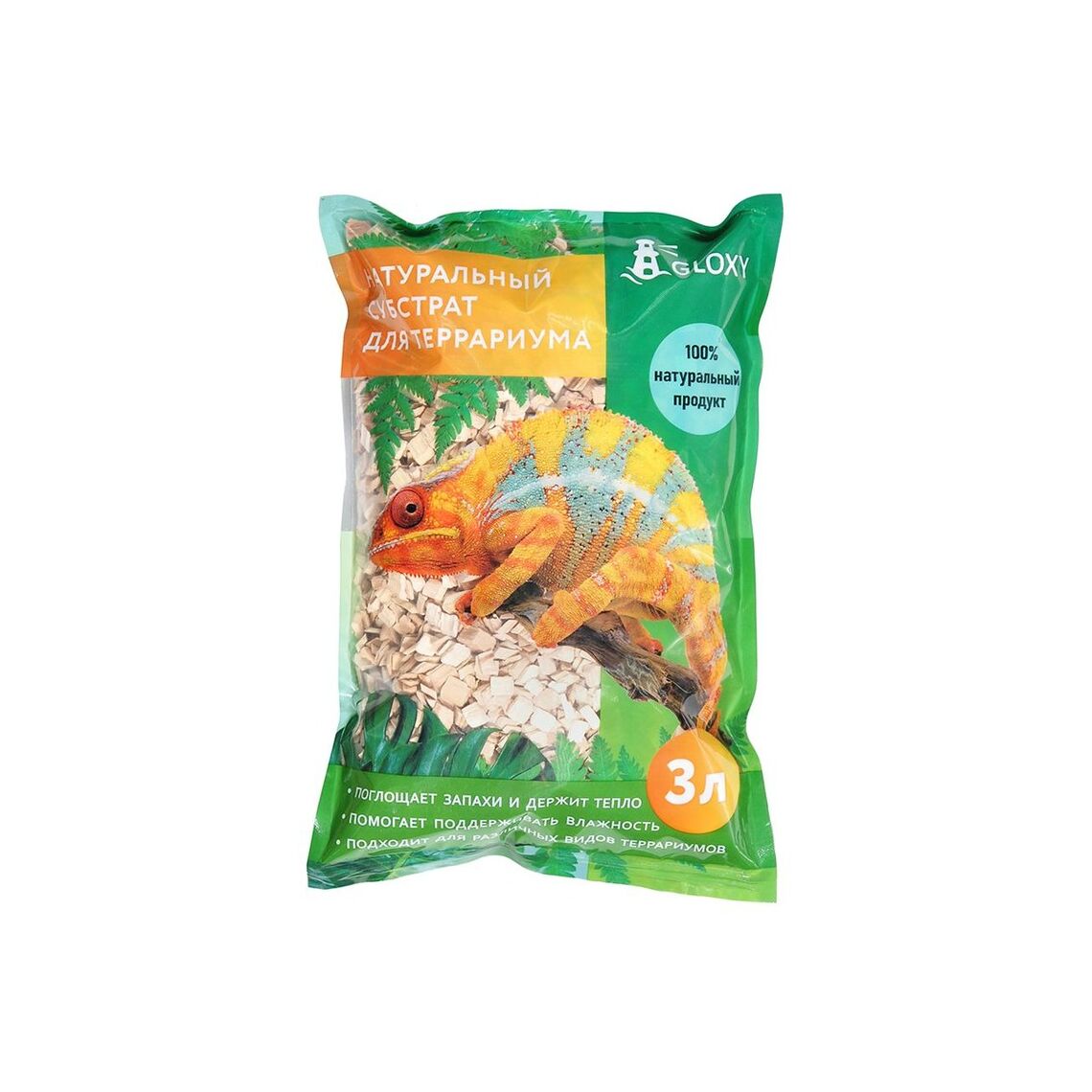 Gloxy Субстрат щепа бука 3л