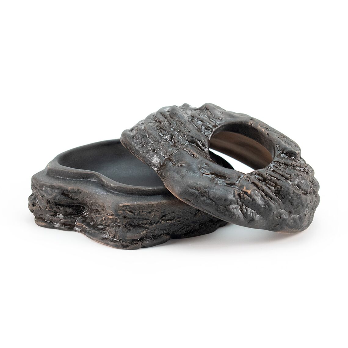 NOVAMARK TERRA Влажная камера Сланец L черная 17*16*9см