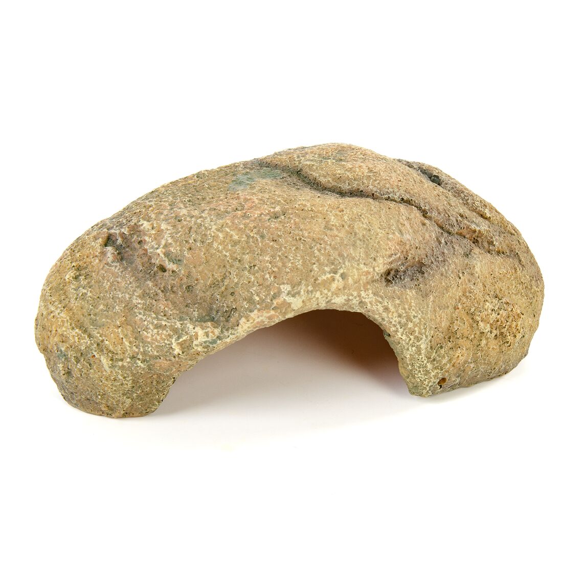 Exoprima Укрытие для рептилий "Cozy Cave", бежевая, 17.5х10.5х6.5см