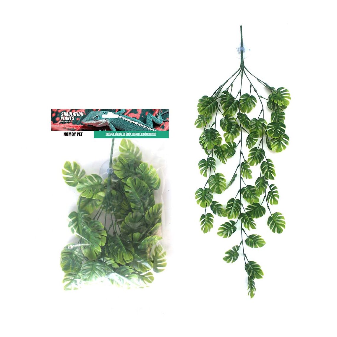 Nomoy Pet Искуственное растение "Монстера" 80 см